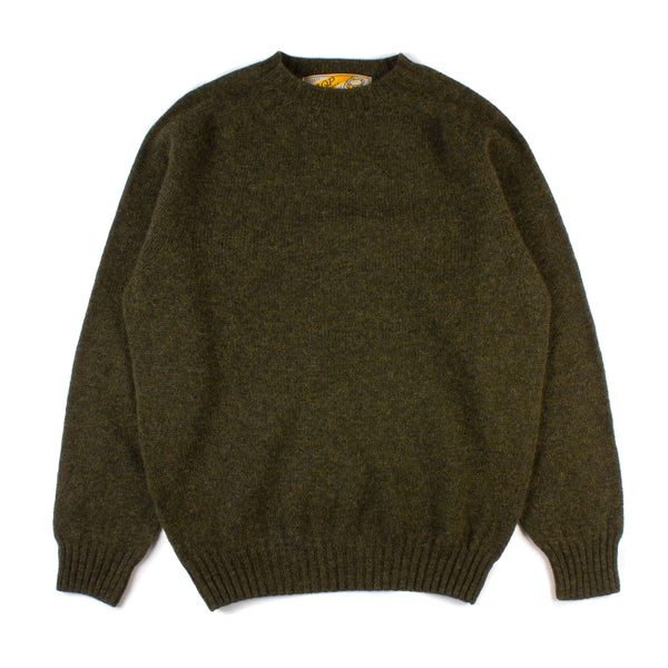 Shetland Crewneck Sweater - Pineshadow