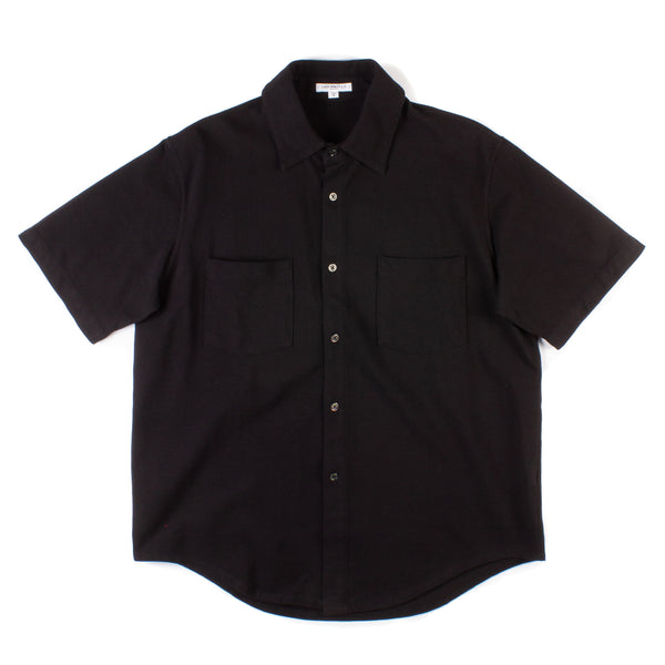 Pique Work Shirt - Black