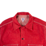 Over Shirt - Laundered Dust Red Denim