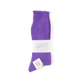 OC L/G Rib Crew Socks - Purple