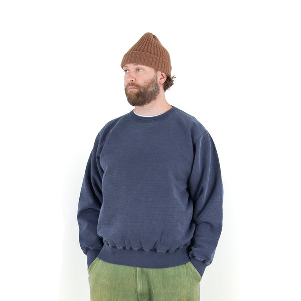 Heavy Crewneck - Faded Navy