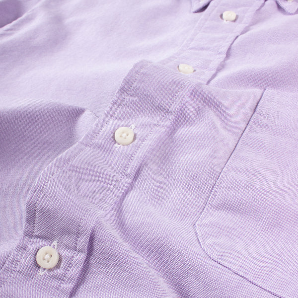 Buttondown Shirt - Purple Oxford