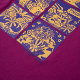 Graphix Tee- Raspberry 'Tiger Tails'