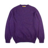 Shetland Crewneck Sweater - Royal Violet