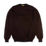 Voe True Shetland Crewneck Sweater - Black