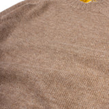 Voe True Shetland Crewneck Sweater - Fawn