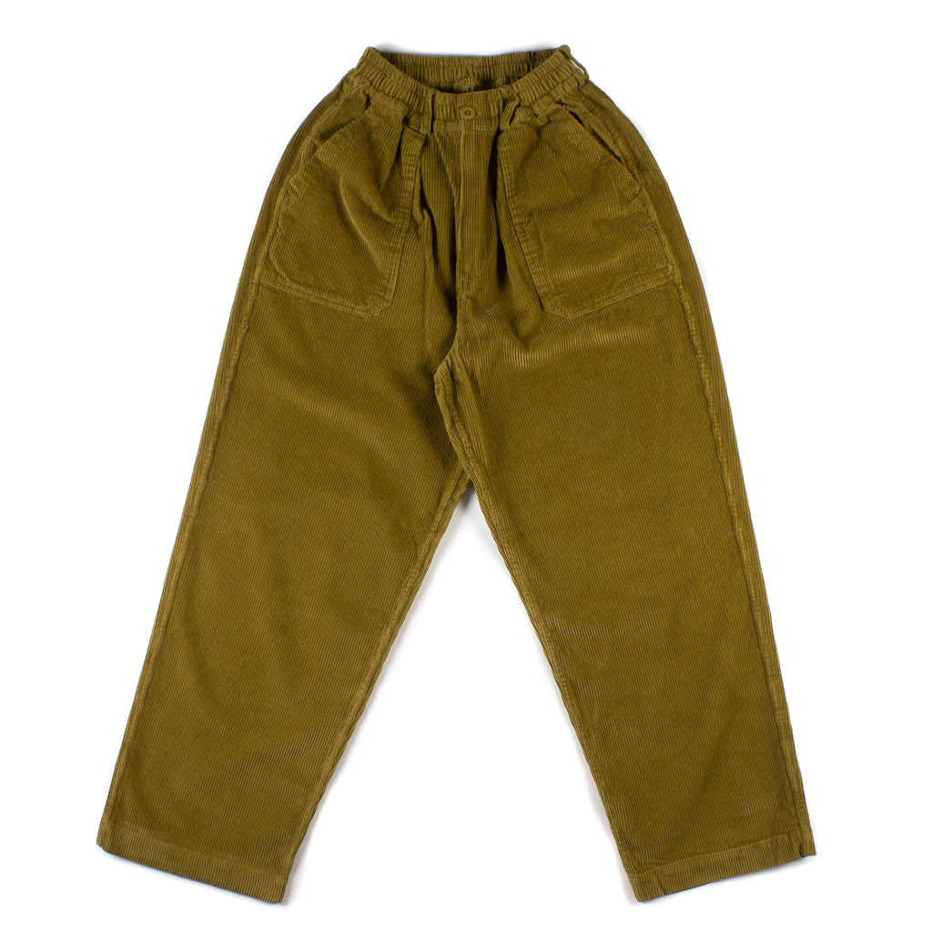 One Tuck Wide Fatigue Pants - Olive | North American Quality Purveyors
