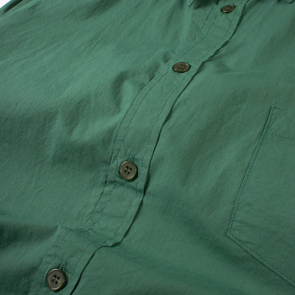 Relaxed Cotton Shirt - Green