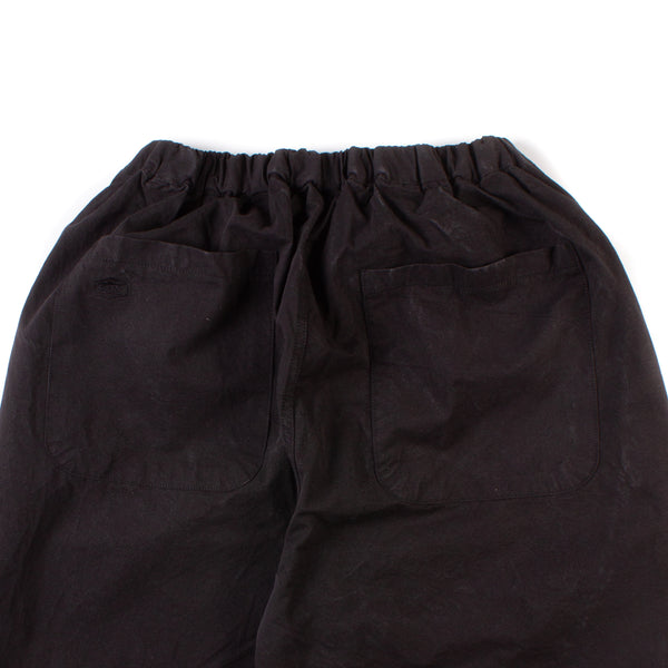 Two Tuck Wide Pants - Black