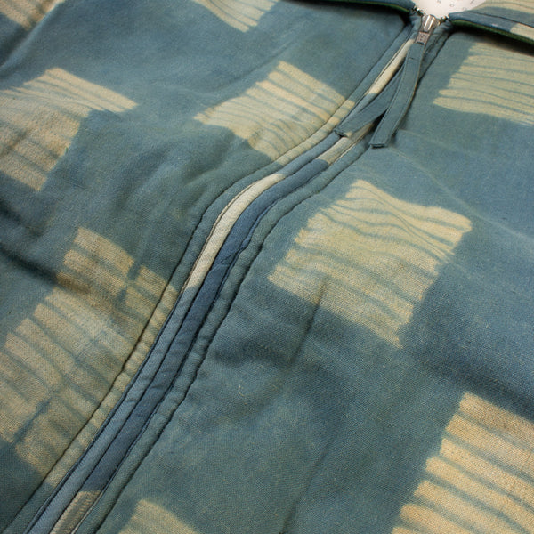 Amardeep Jacket - Green Shibori