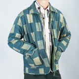 Amardeep Jacket - Green Shibori