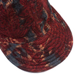 Quilted Peak Cap - Block Print 128