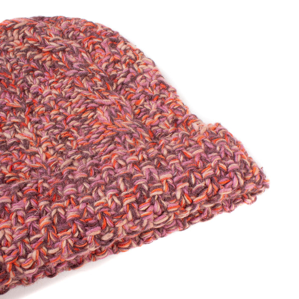 Wool Beanie - Plum