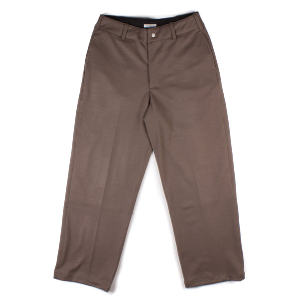 Wool Jersey Pant - Cement