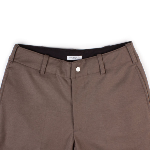 Wool Jersey Pant - Cement