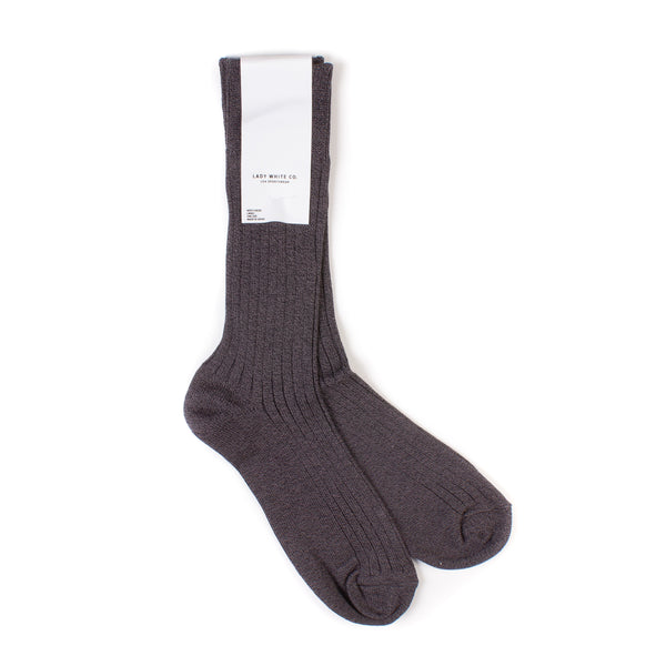 LWC Socks - Black Melange