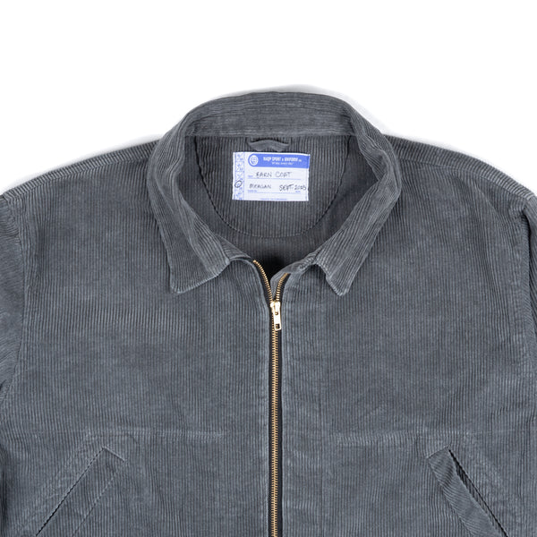 Barn Coat - Charcoal Corduroy