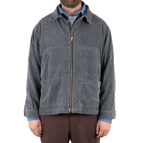 Barn Coat - Charcoal Corduroy