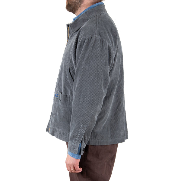 Barn Coat - Charcoal Corduroy