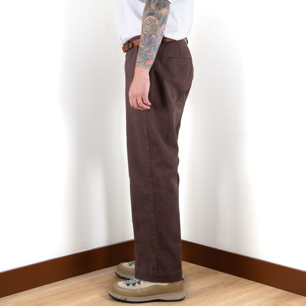 Work Trouser - Brown Twill