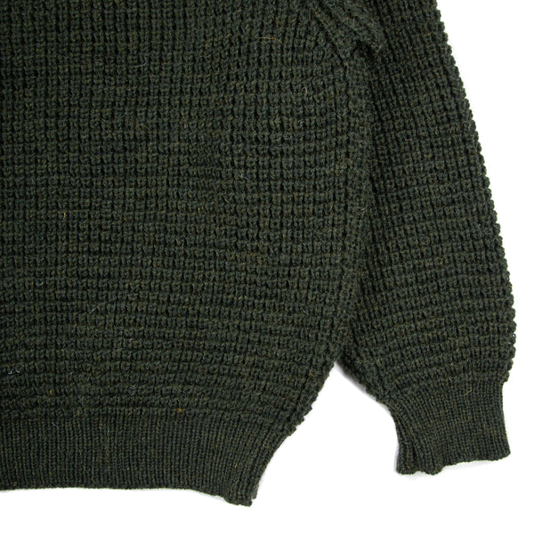 Wool Crewneck- Moss