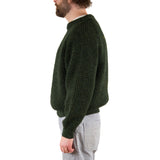 Wool Crewneck- Moss