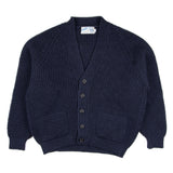 Wool Cardigan- Navy