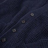 Wool Cardigan- Navy