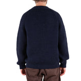 Wool Cardigan- Navy