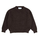 Wool Crewneck- Black Welsh