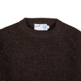 Wool Crewneck- Black Welsh