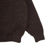 Wool Crewneck- Black Welsh