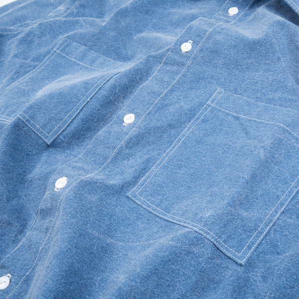 Work Shirt - Sky Blue Enzyme Canvas