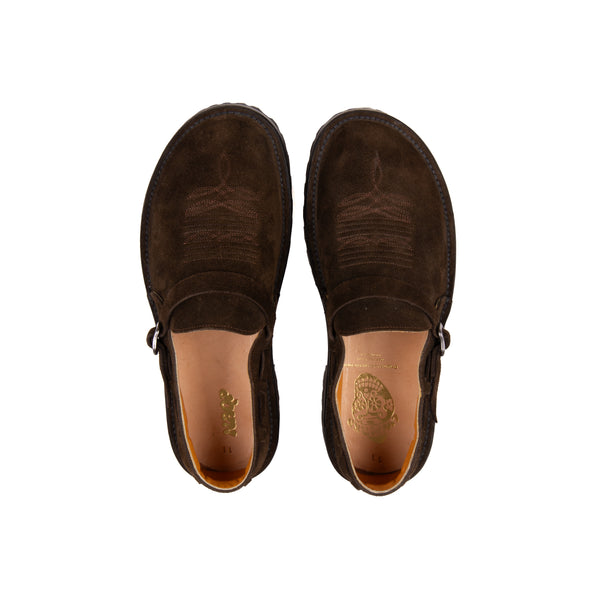 Otzi Sandal- Dark Chocolate Suede
