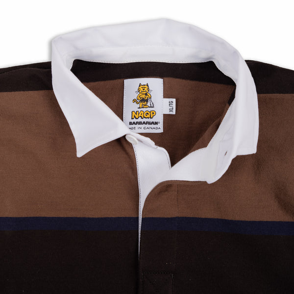8oz Rugby Shirt - Moss/Black