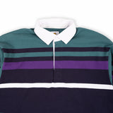 8oz Rugby Shirt - Teal/Navy