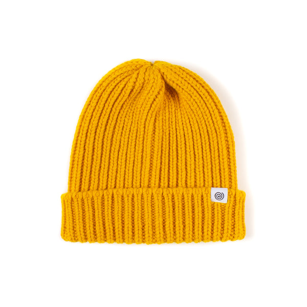 Cashmere/Wool Knit Cap - Goldeneye