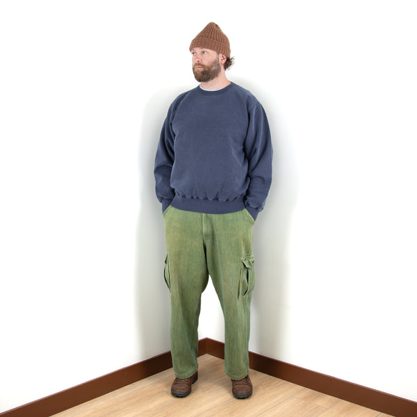 Heavy Crewneck - Faded Navy