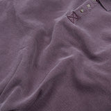 Heavy Polo Sweat - Faded Burgundy