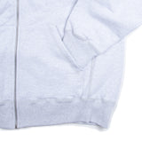 Heavy Zip Hoodie - Light Heather Grey