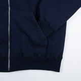 Heavy Zip Hoodie - Navy
