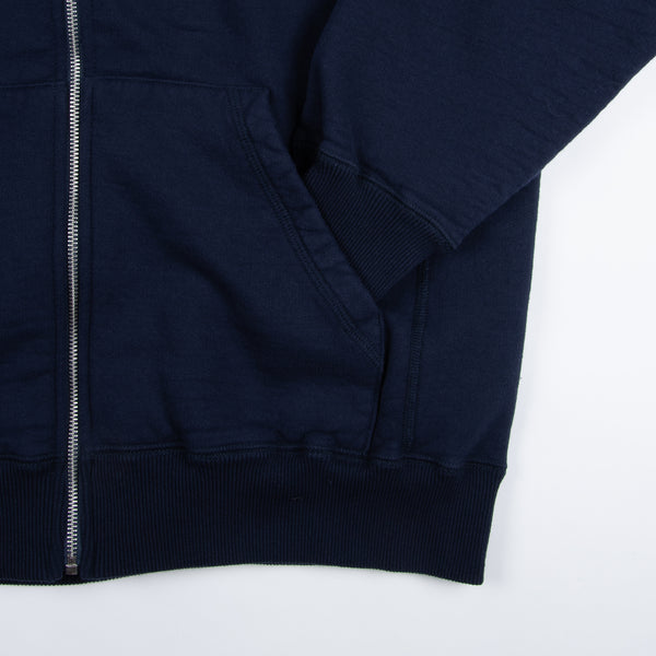 Heavy Zip Hoodie - Navy