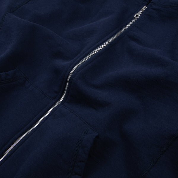 Heavy Zip Hoodie - Navy