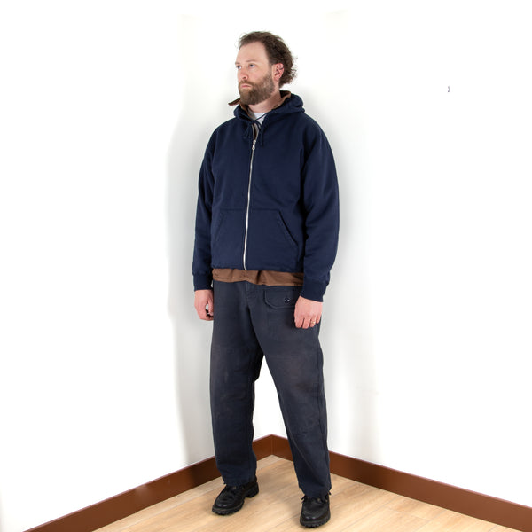 Heavy Zip Hoodie - Navy