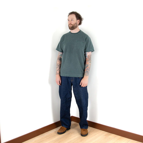 Heavy Tee- Faded Green