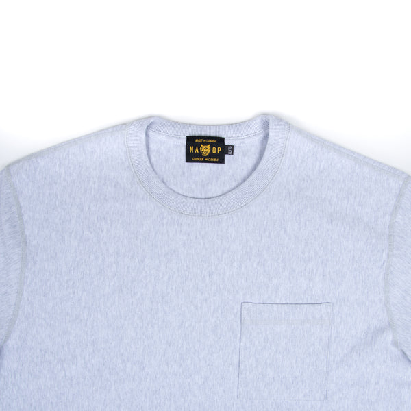 Heavy Tee- Light Heather Grey