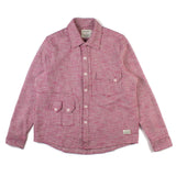 Jardin Shirt - Raspberry Jacquard