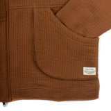 Pine Blouson Jacket - Brown Quilt