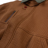 Pine Blouson Jacket - Brown Quilt