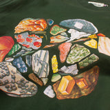 Stone Logo LS T-Shirt - Hunter Green